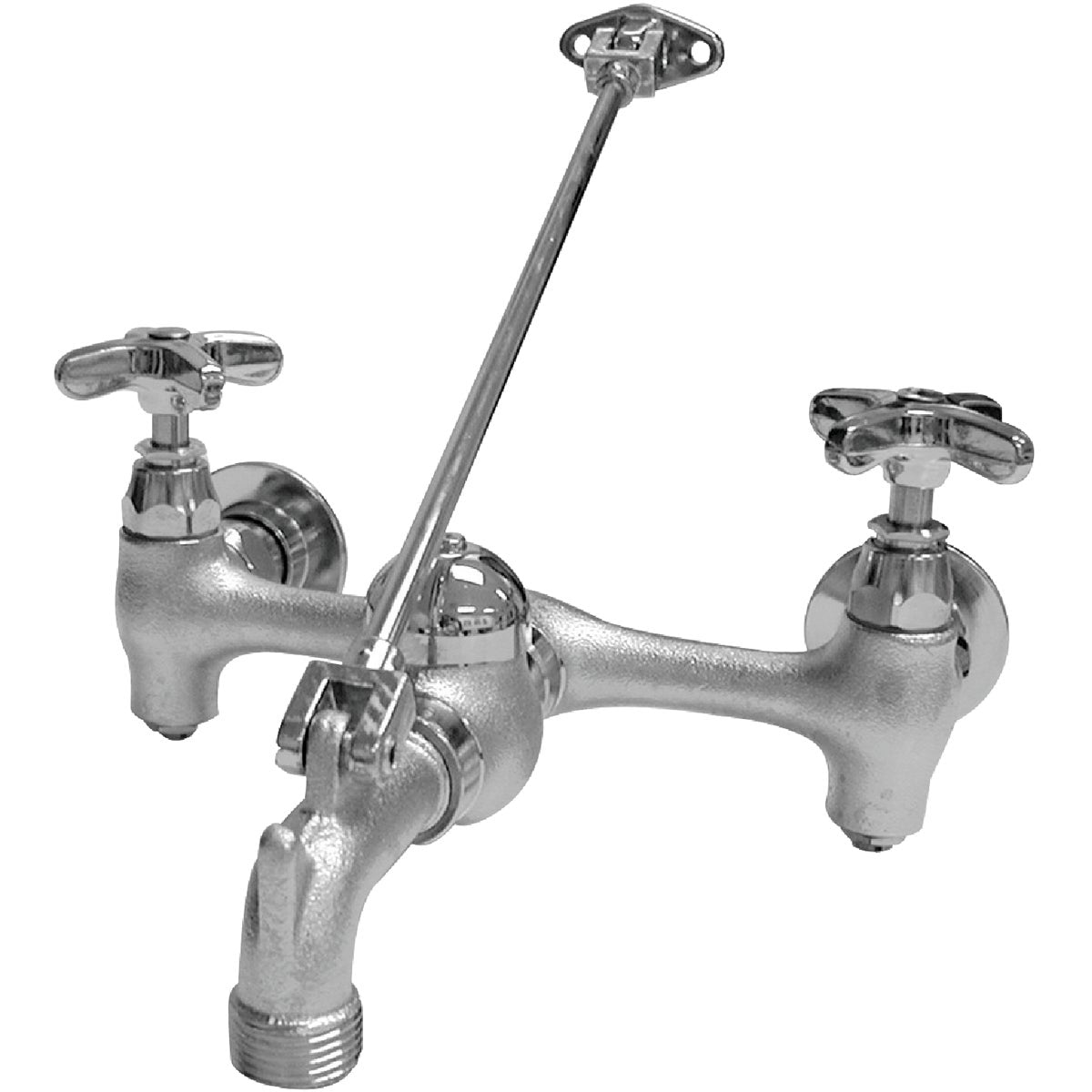 B&K Chrome 8 In. Brass Utility Faucet