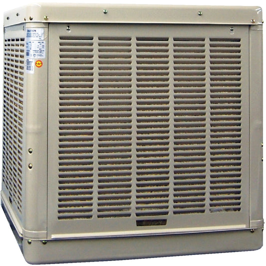 Essick 1810 to 3000 CFM Down Discharge Whole House Aspen Media Residential Evaporative Cooler, 600-1100 Sq. Ft.