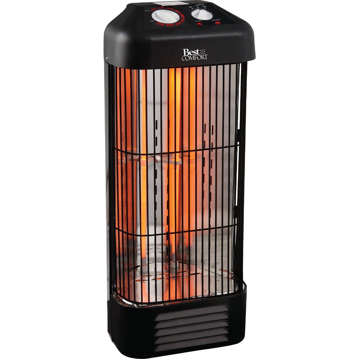 Best Comfort 1500-Watt 120-Volt Vertical Quartz Heater