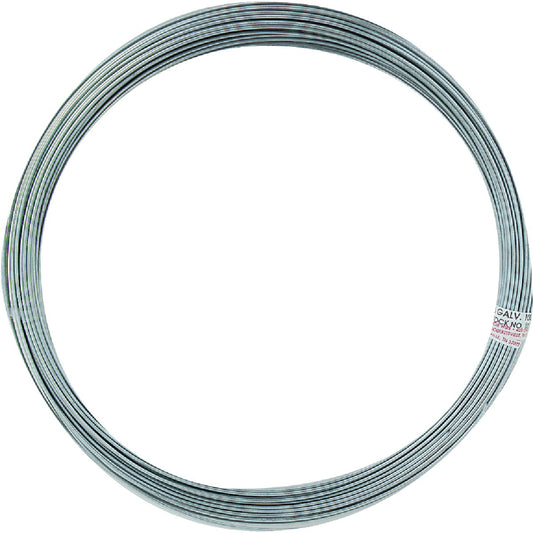 HILLMAN Anchor Wire 200 Ft. 16 Ga. Galvanized Steel Solid General Purpose Wire, Display Refill