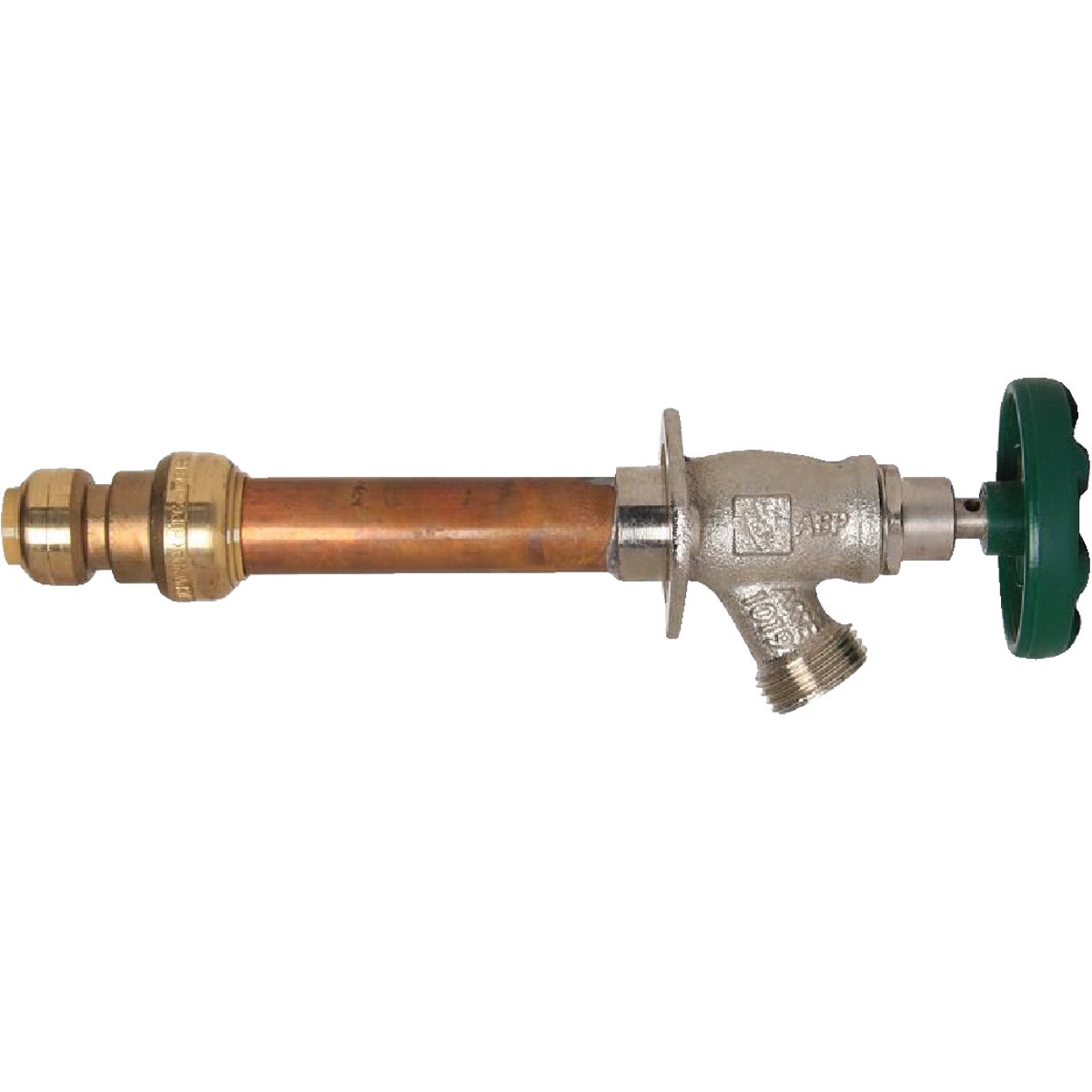 Arrowhead Brass 1/2 In. x 8 In. Arrow-Breaker Anti-Siphon Frost Free Wall Hydrant