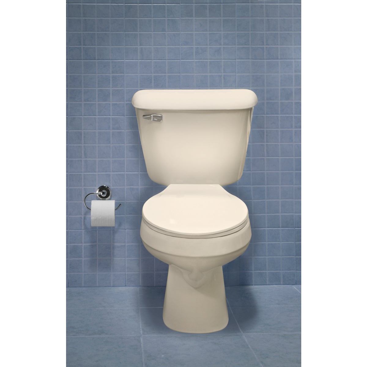 Mansfield Pro-Fit 1-128 HET Biscuit Round Bowl 1.28 GPF Complete Toilet