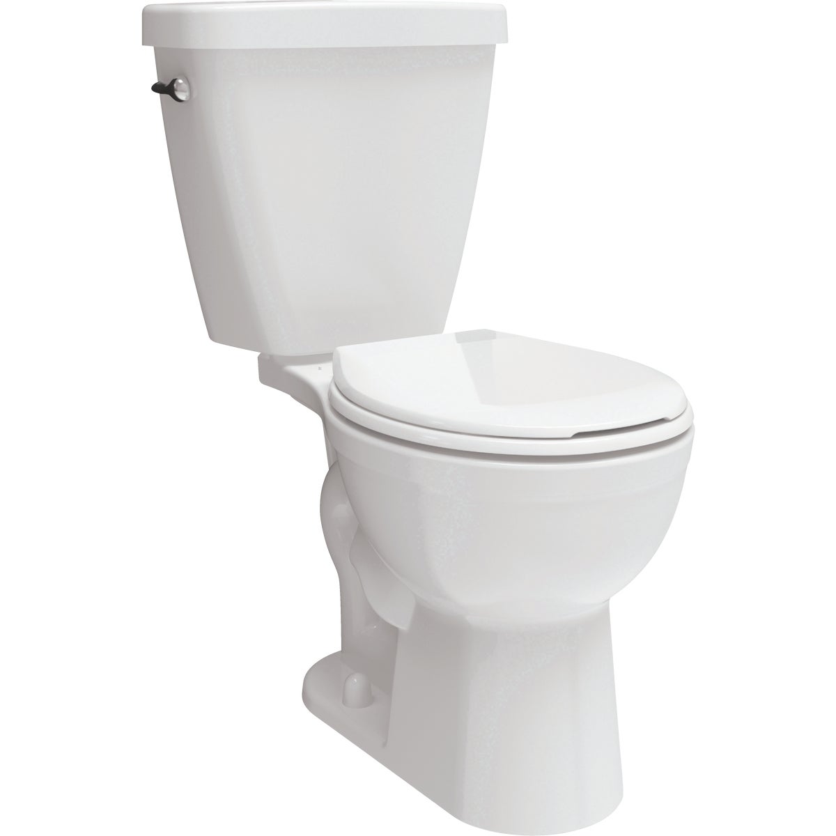 Delta Prelude White Round Bowl 1.28 GPF Toilet Kit