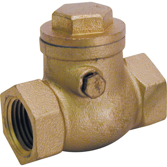 ProLine 1-1/2 In. Brass Swing Check Valve