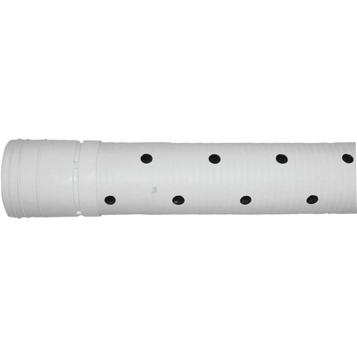 Advanced Drainage Systems 4 In. X 10 Ft. HDPE Perforated Sewage & Drainage Pipe