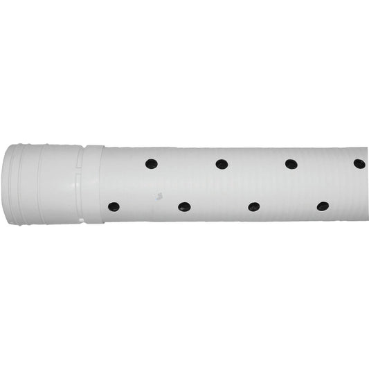 Advanced Drainage Systems 4 In. X 10 Ft. HDPE Perforated Sewage & Drainage Pipe