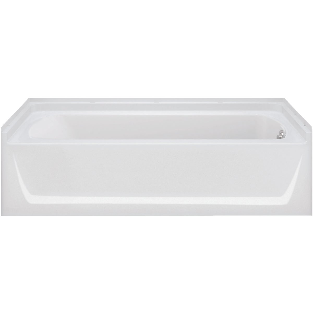 Sterling Ensemble 7117 Series 60 In. L x 30-1/4 In. W x 16 In. D Left Drain Bathtub in White