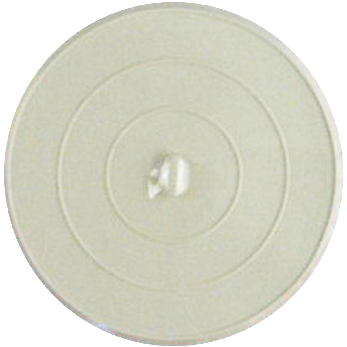 Lasco Flat Suction 4-3/4 In. White Sink Rubber Drain Stopper