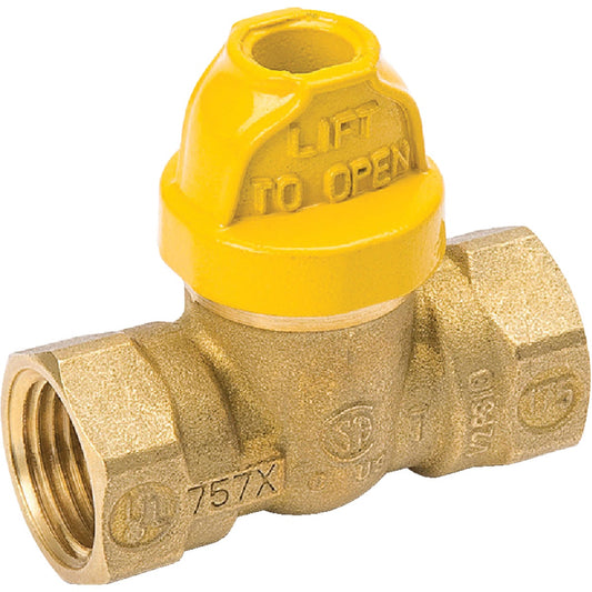 ProLine 1/2 In. FPT x FPT Chrome-Plated Brass Ball Ball Ball Valve