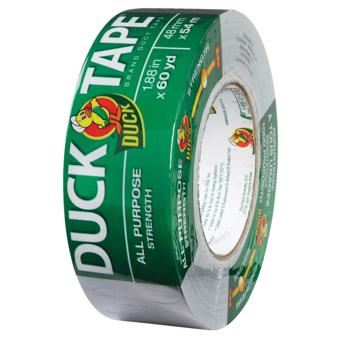 Duck Tape 1.88 In. x 60 Yd. All-Purpose Duct Tape, Gray