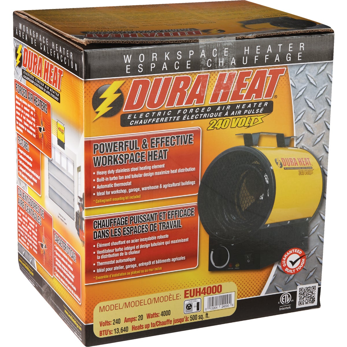 Dura Heat 4000-Watt 240-Volt Workspace Electric Space Heater