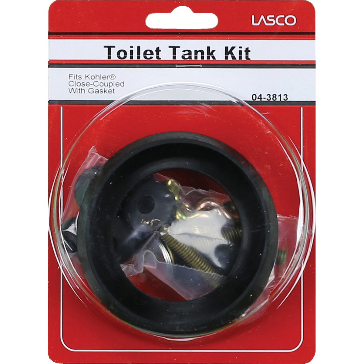 Lasco Kohler Tank To Bowl 3 Bolt Kit with Rubber Washer