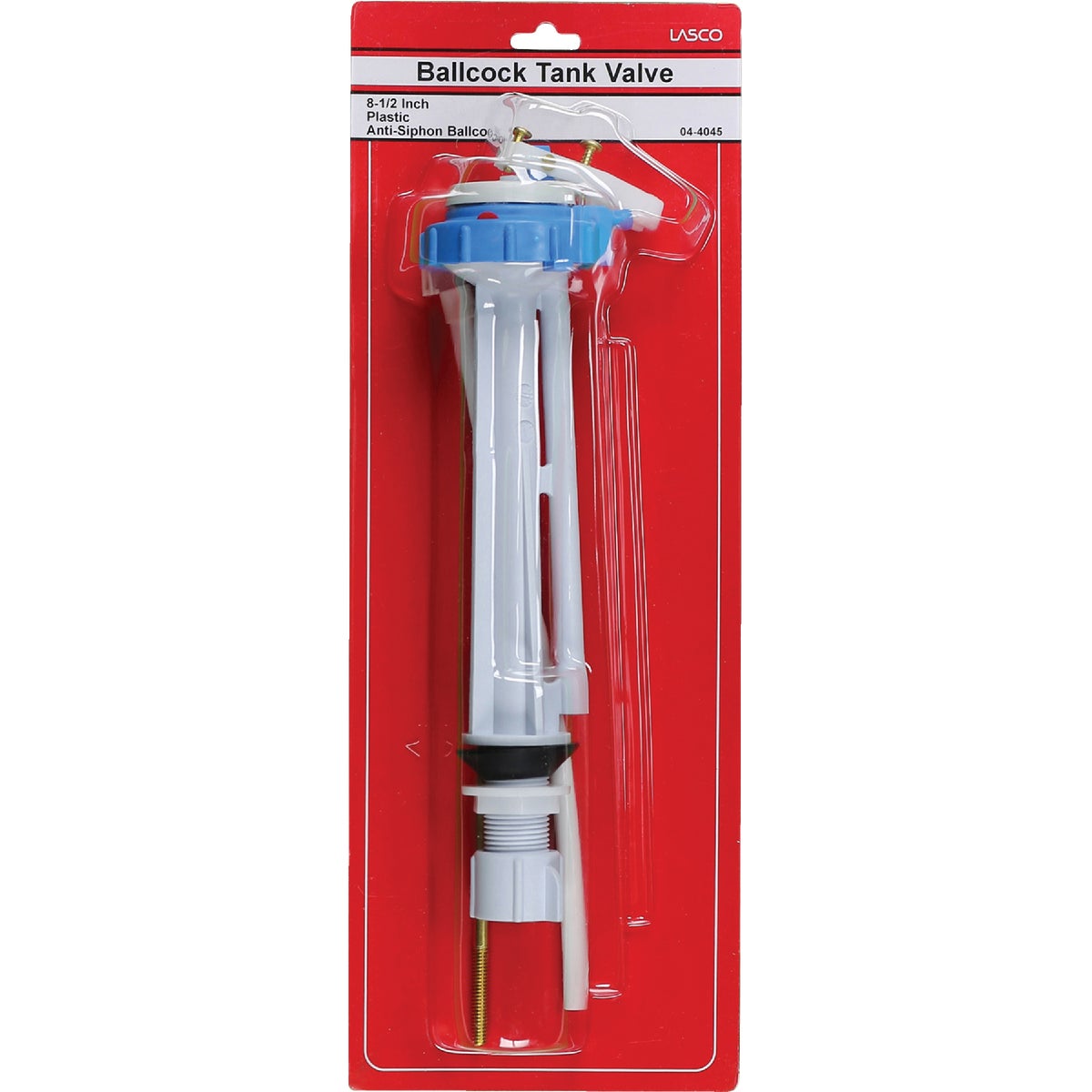 Lasco 8-1/2 In. Plastic Anti-Siphon Ballcock