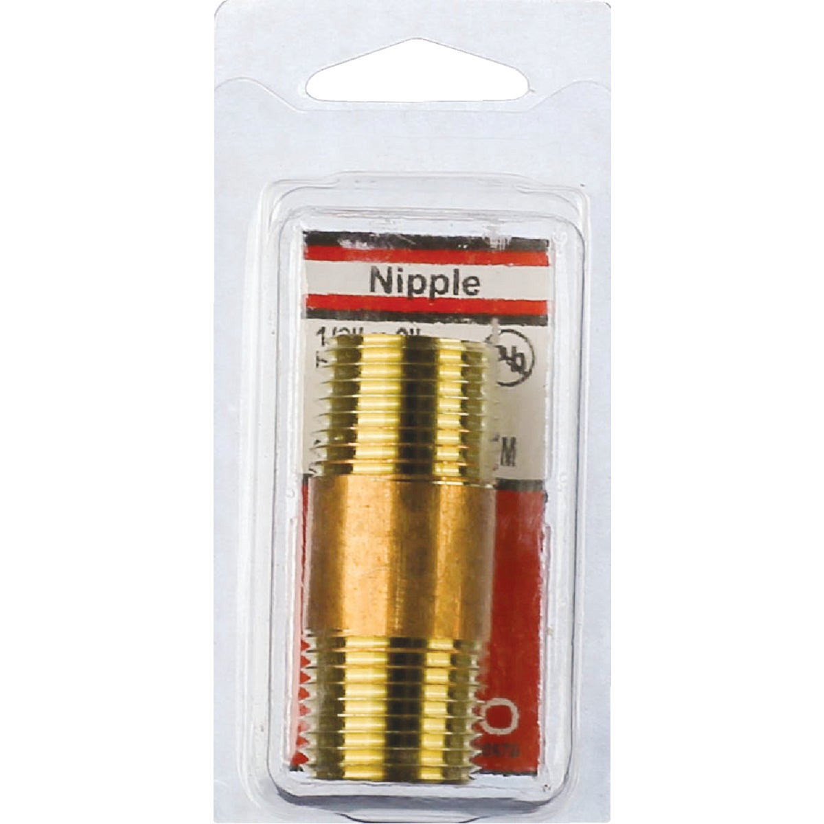 Lasco 1/2 In. x 2 In. Brass Nipple