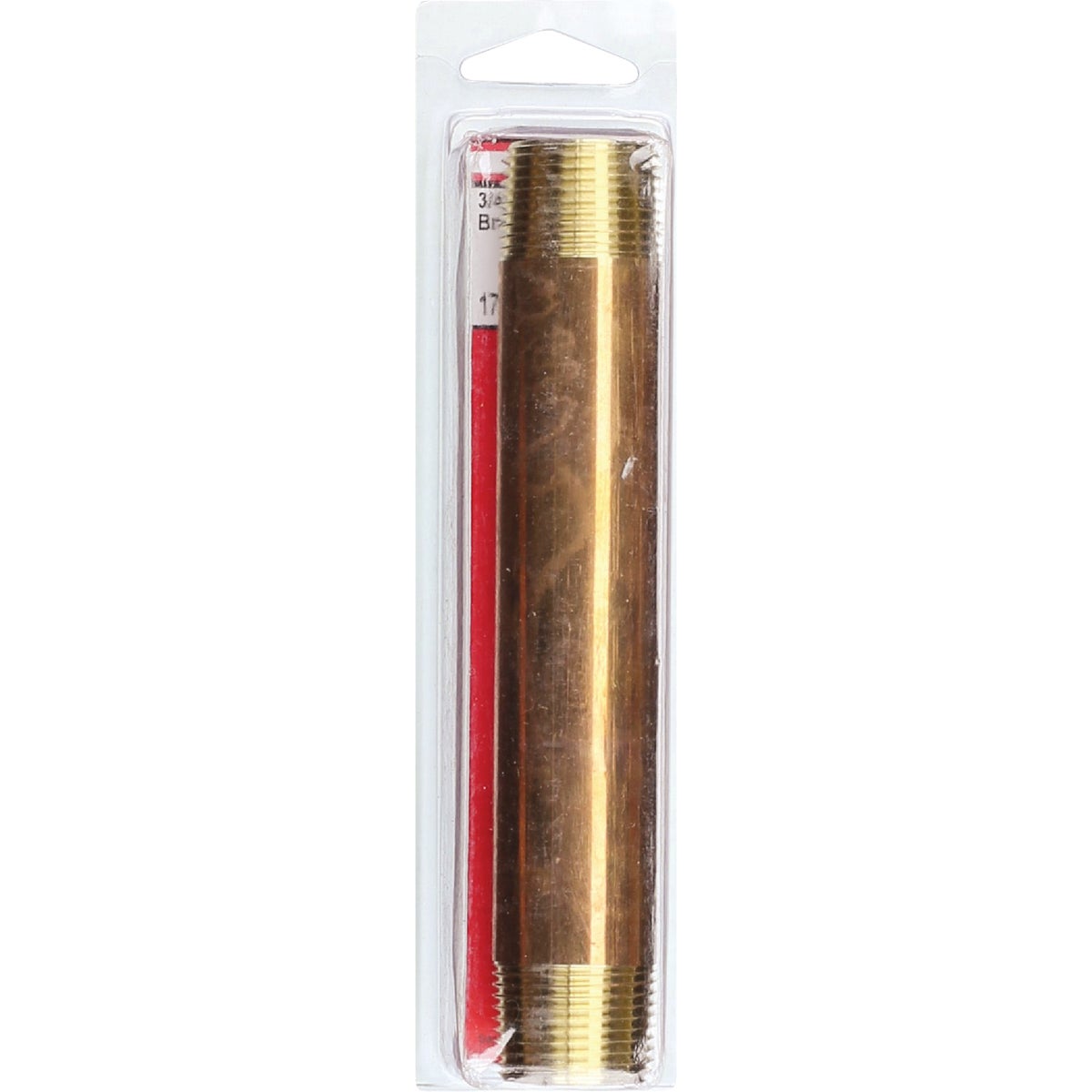 Lasco 3/4 In. x 6 In. Red Brass Nipple