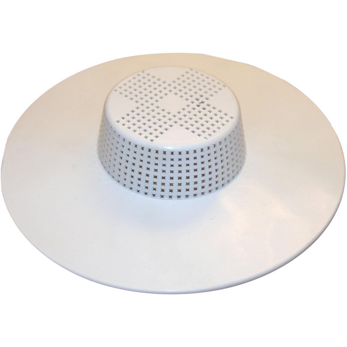 Lasco 1-1/2 In. White Hair Snare Tub Drain Strainer