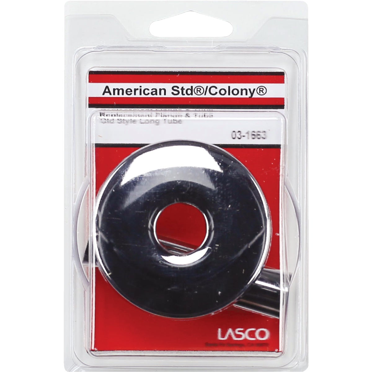 Lasco 2-1/2 In. OD Chrome Tub & Shower Tube And Flange For American Standard Colony