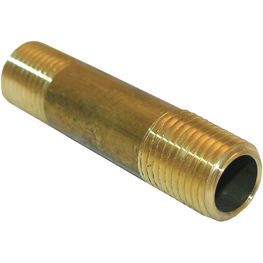 Lasco 1/4 In. x 2 In. Brass Nipple