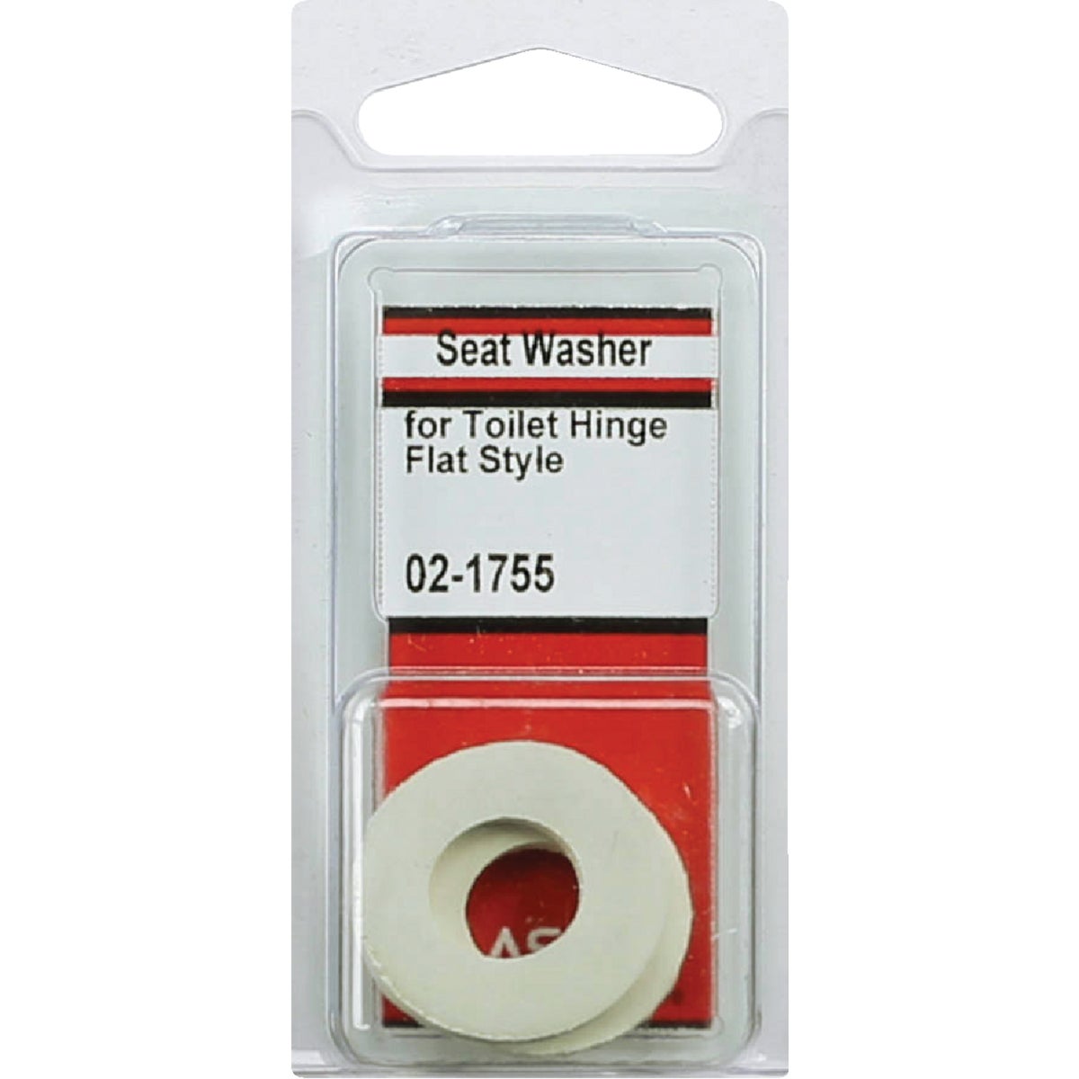 Lasco White Rubber Toilet Seat Hinge Washer