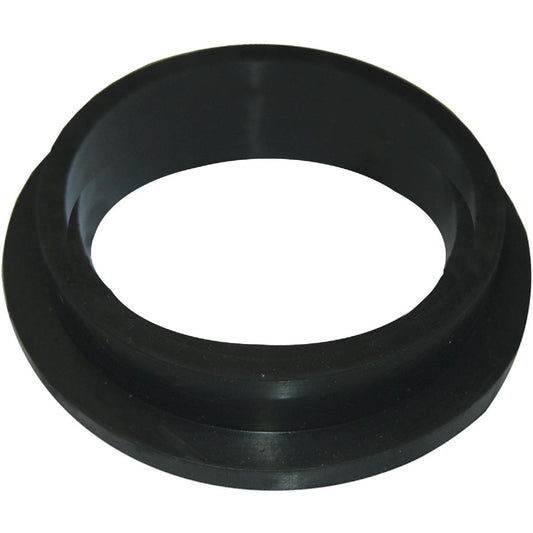 Lasco 1 In. Black Rubber Toilet Spud Flanged Washer