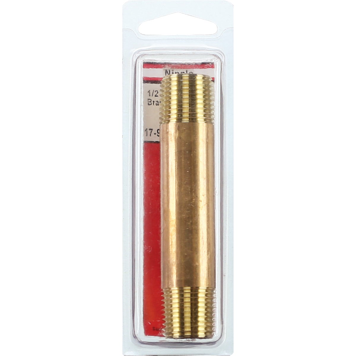 Lasco 1/2 In. x 4 In. Brass Nipple