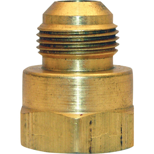 Lasco 15/16 In. M x 1/2 In. FPT Brass Flare Adapter