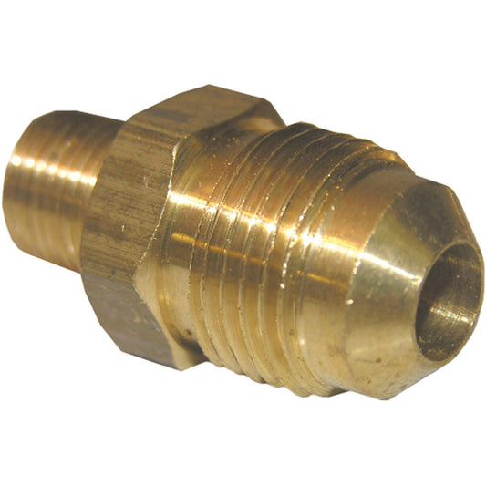 Lasco 3/8 In. M x 1/8 In. MPT Brass Flare Adapter