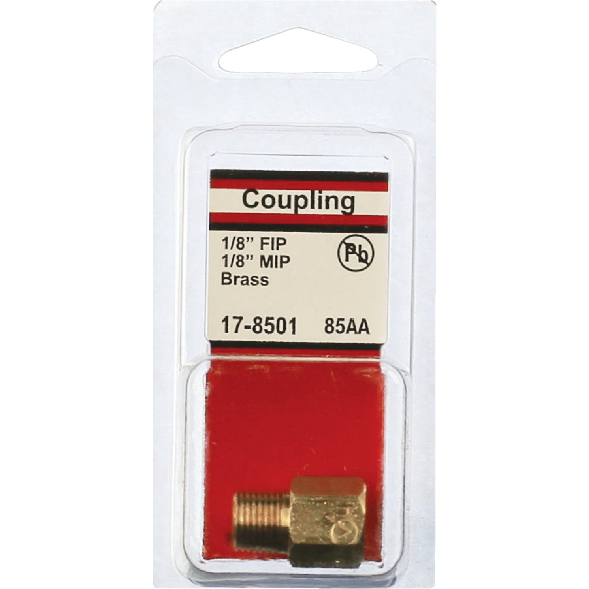 Lasco 1/8 In. FPT x 1/8 In. MPT Brass Adapter