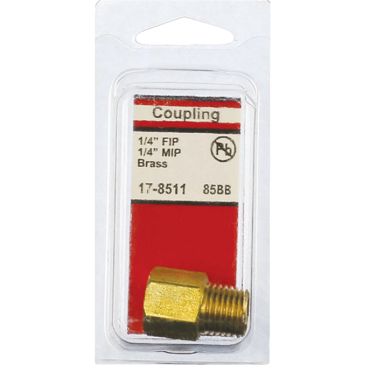 Lasco 1/4 In. FPT x 1/4 In. MPT Brass Adapter