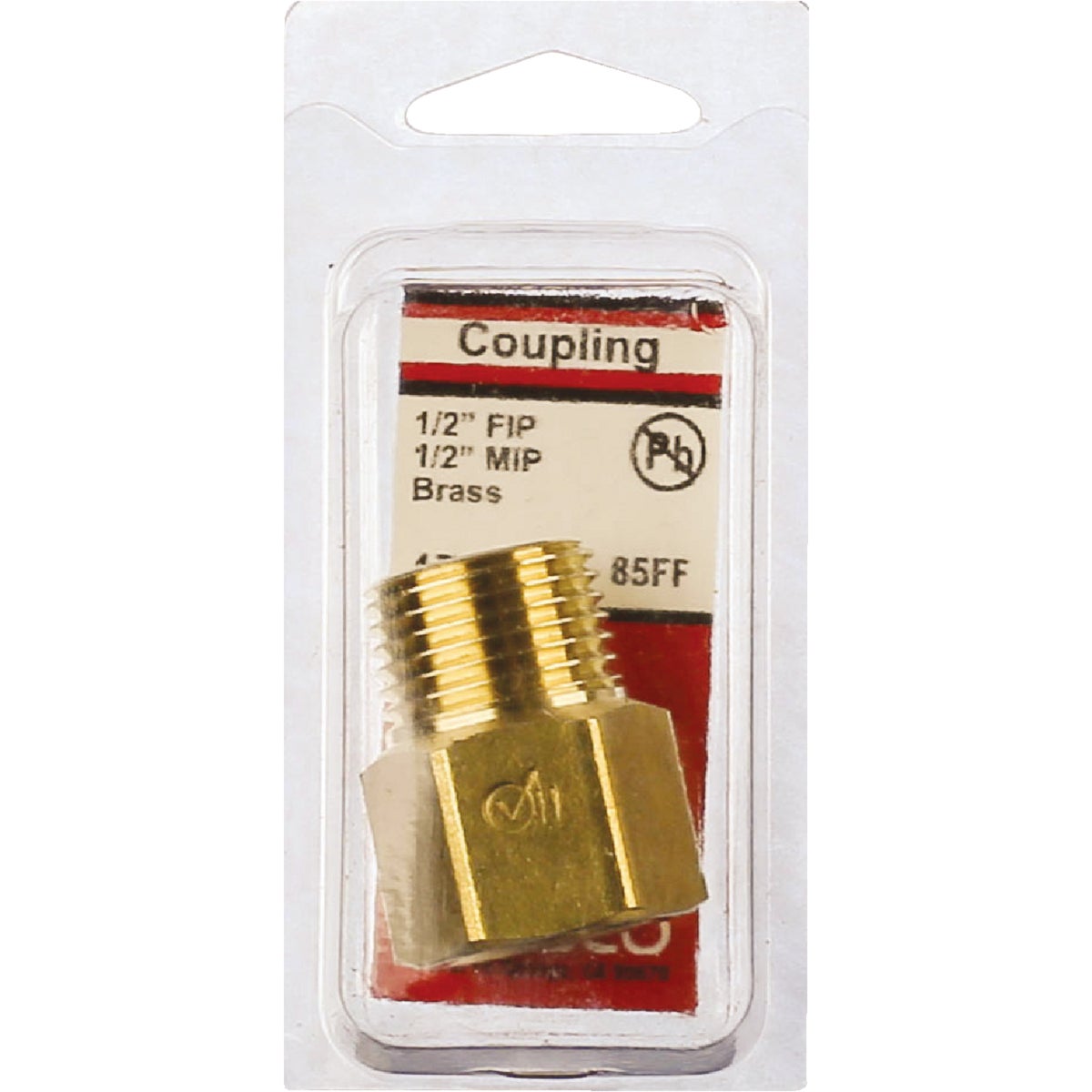 Lasco 1/2 In. FPT x 1/2 In. MPT Brass Adapter