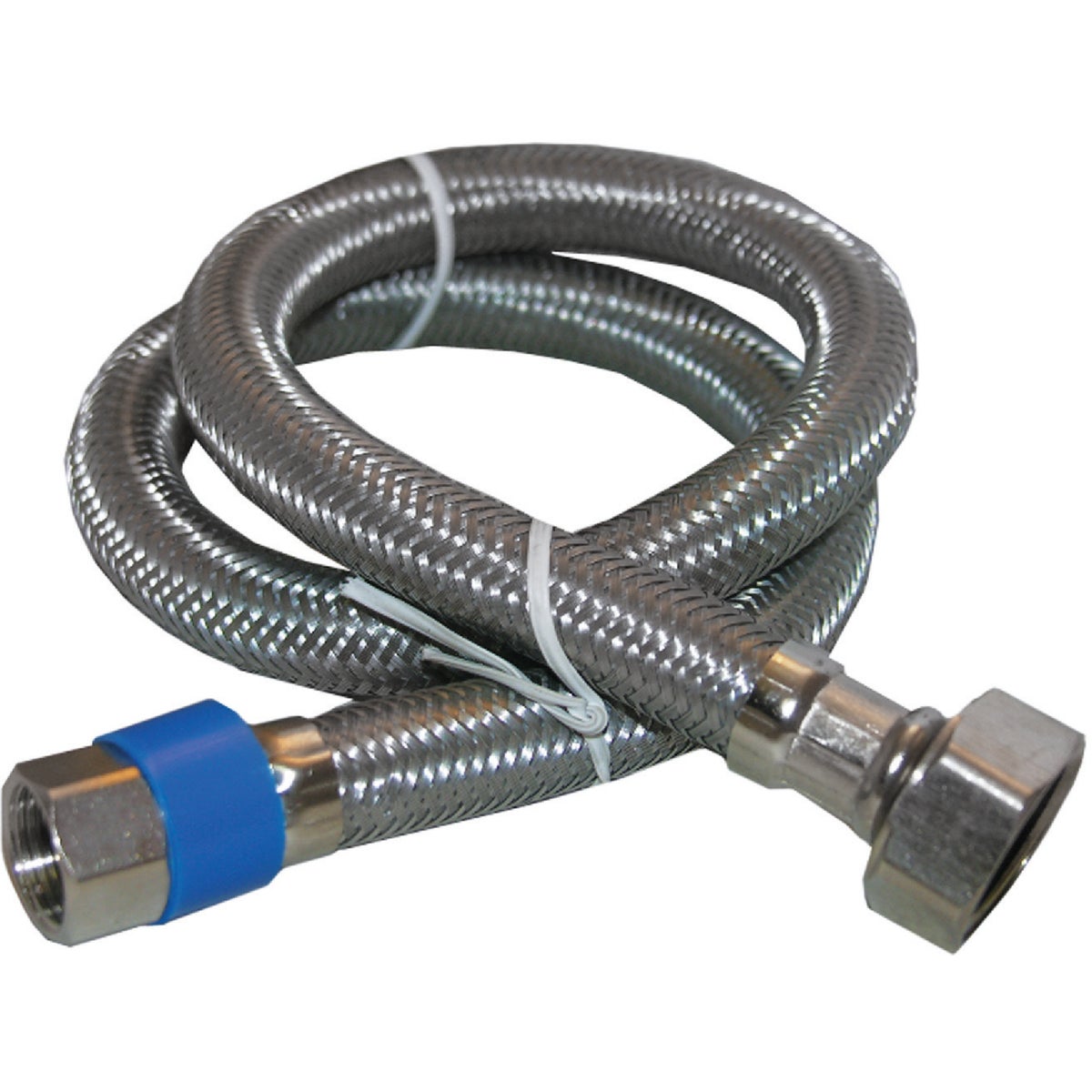 Lasco 3/8 In. C x 1/2 In. FIP x 36 In. L Stainless Steel Braided Supply Faucet Connector