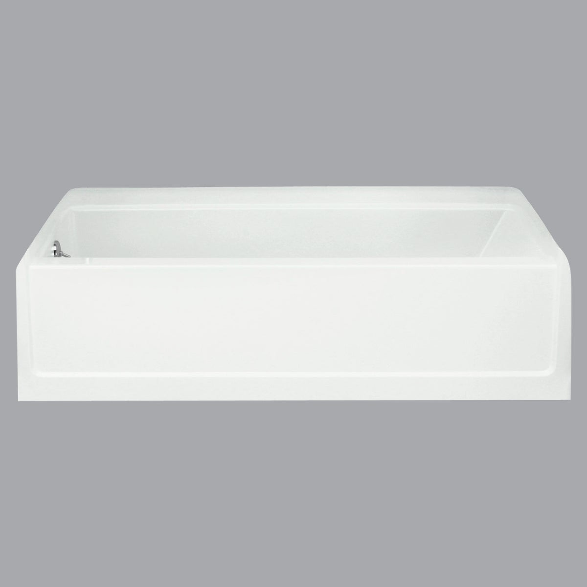 Sterling Advantage 60 In. L x 30 In. W x 15 In. D Left Drain Bathtub in White