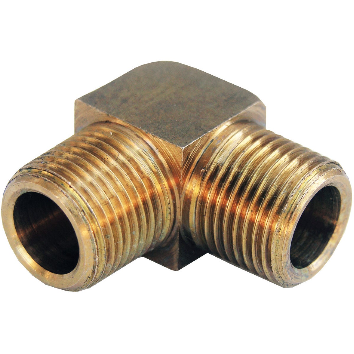 Lasco 3/8 In. MPT x 3/8 In. MPT 90 Deg. Brass Elbow (1/4 Bend)