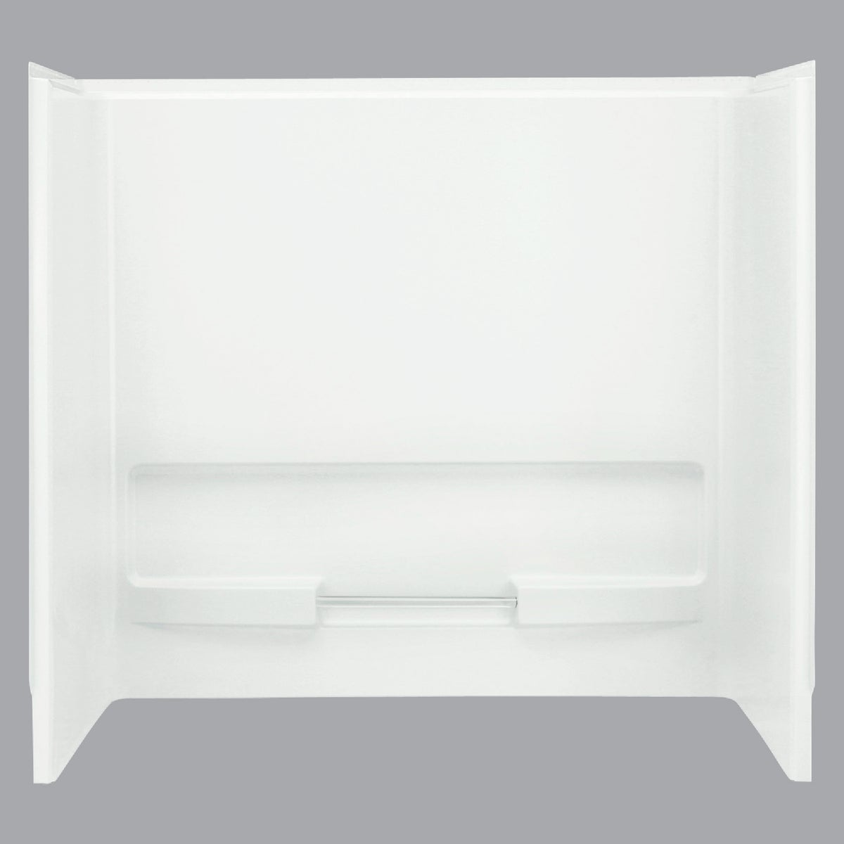 Sterling Advantage 6103 Series 3-Piece 72 In. H Tub Wall Kit in White