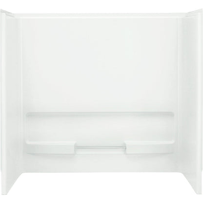 Sterling Advantage 6103 Series 3-Piece 72 In. H Tub Wall Kit in White