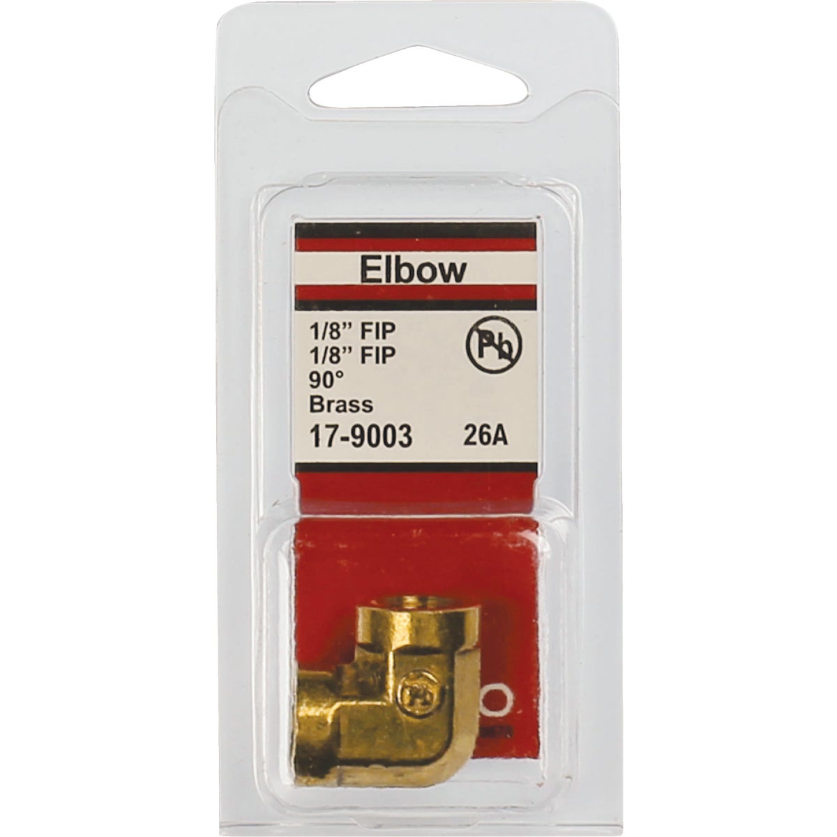 Lasco 1/8 In. FPT X 1/8 In. FPT 90 Deg. Brass Elbow (1/4 Bend)