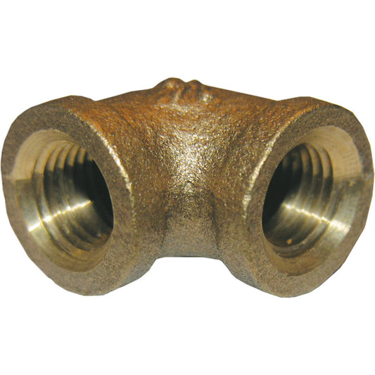 Lasco 1/4 In. FPT X 1/4 In. FPT 90 Deg. Brass Elbow (1/4 Bend)