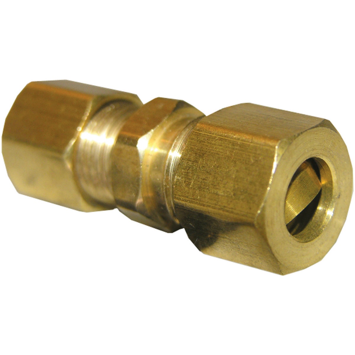 Lasco 1/4 In. x 3/16 In. Brass Reducing Compression Union