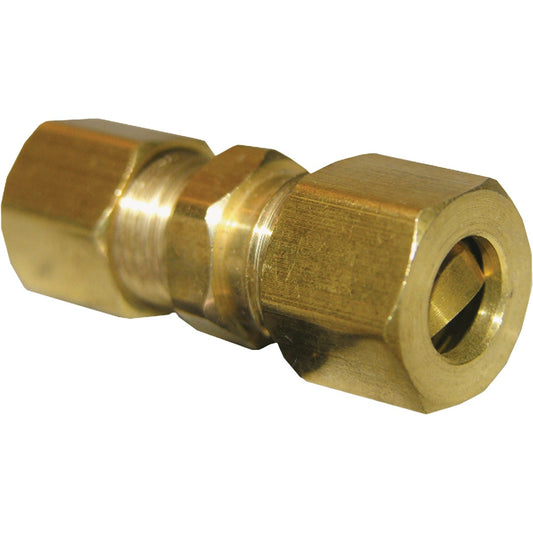 Lasco 3/16 In. x 3/16 In. Brass Compression Union