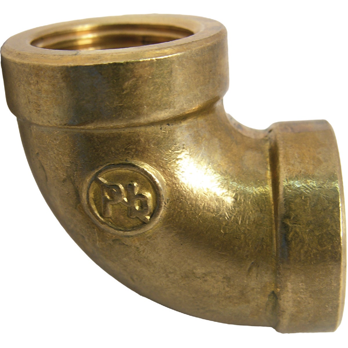 Lasco 1/2 In. FPT X 1/2 In. FPT 90 Deg. Brass Elbow (1/4 Bend)