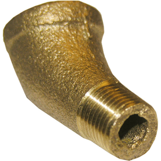 Lasco 1/8 In. FPT x 1/8 In. MPT 45 Deg. Brass Street Elbow (1/8 Bend)