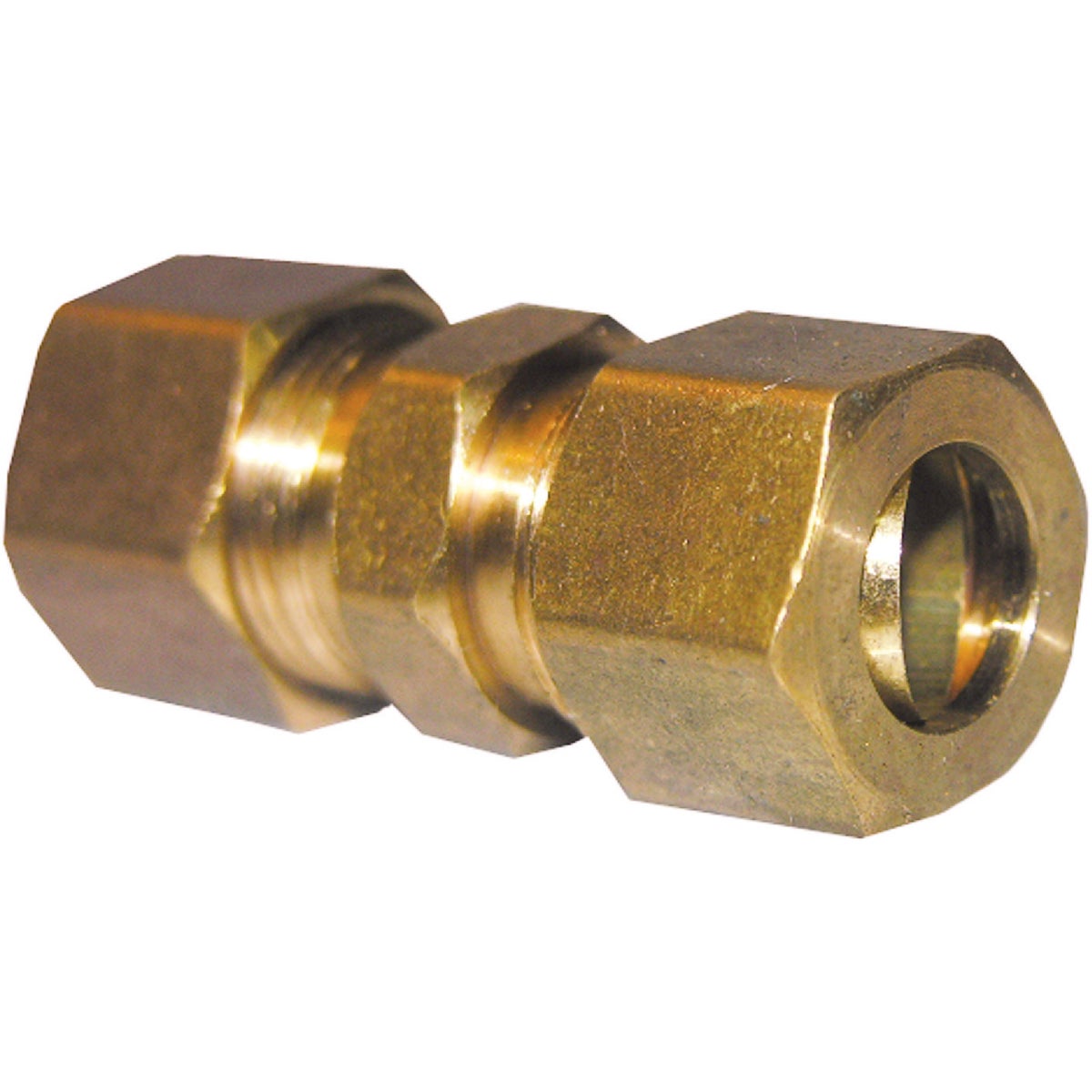 Lasco 3/8 In. x 1/4 In. Brass Reducing Compression Union