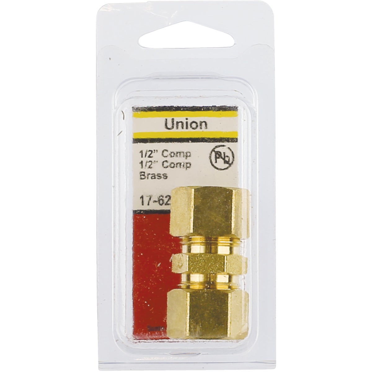 Lasco 1/2 In. x 1/2 In. Brass Compression Union