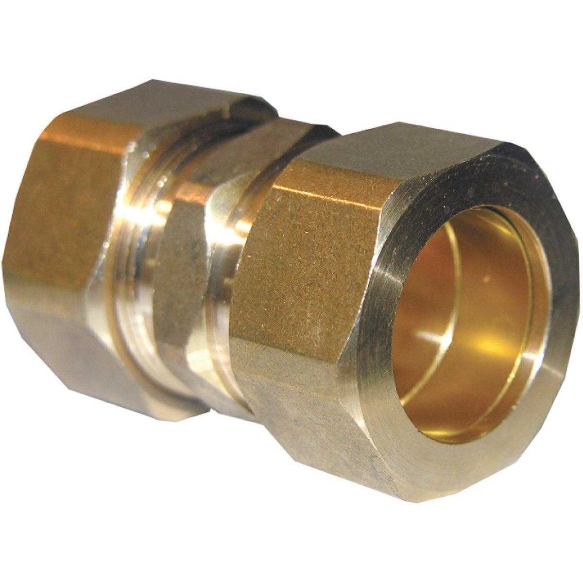 Lasco 7/8 In. x 7/8 In. Brass Compression Union