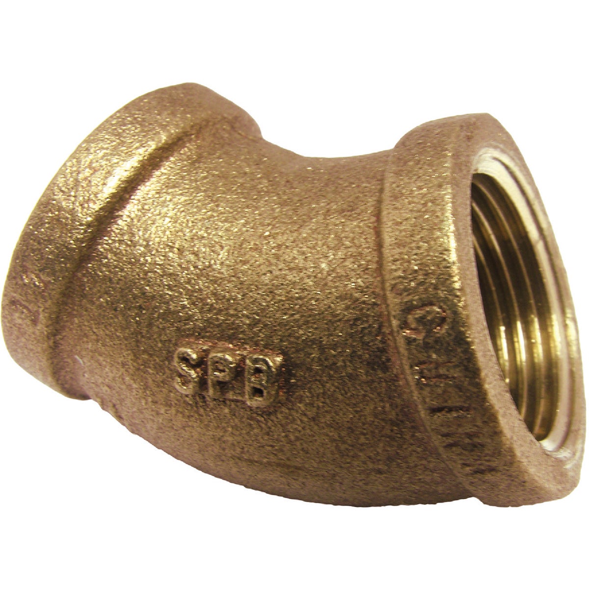 Lasco 3/4 In. FPT x 3/4 In. FPT 45 deg Brass Elbow