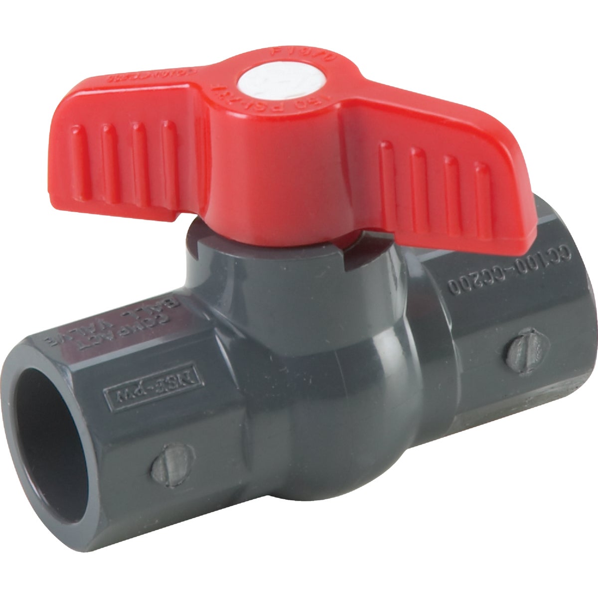 ProLine 1/2 In. S X 1/2 In. S PVC Quarter Turn Ball Valve