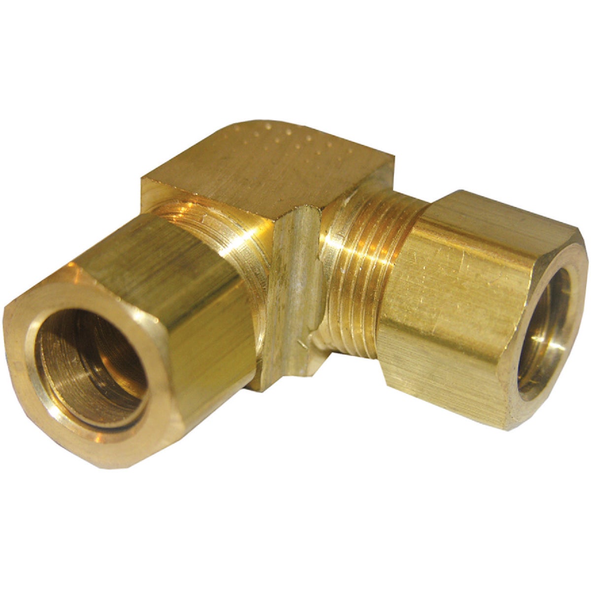 Lasco 1/2 In. 90 Deg. Compression Brass Elbow (1/4 Bend)