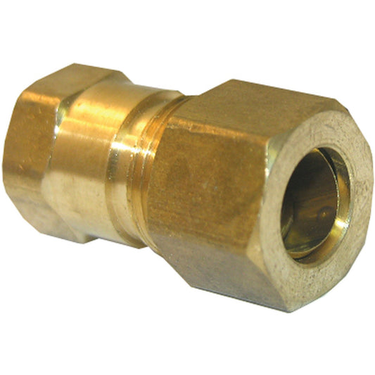 Lasco 3/8 In. C x 1/8 In. FPT Brass Compression Adapter