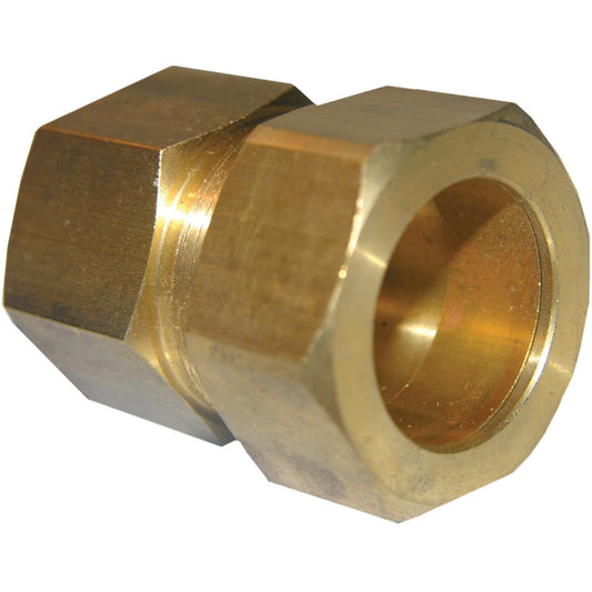 Lasco 7/8 In. C x 3/4 In. FPT Brass Compression Adapter