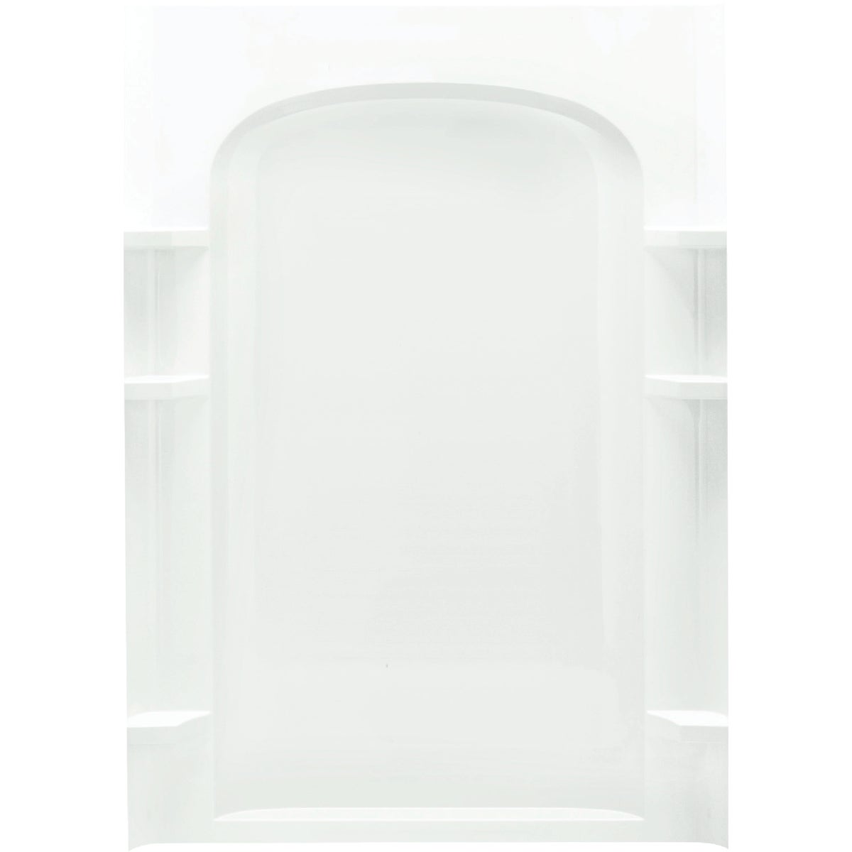 Sterling 48 In. W x 75-3/4 In. H White Vikrell Shower Back Wall